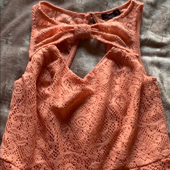 Crocheted Keyhole Dress - Picture 2 of 3